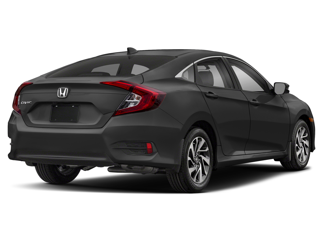 Used 2018 Honda Civic EX with VIN 19XFC2F70JE004057 for sale in Madisonville, TX
