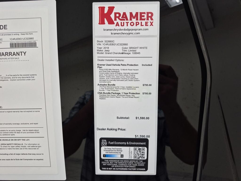 2018 Jeep Grand Cherokee Limited