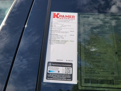 2027 Jeep Grand Cherokee Laredo Altitude