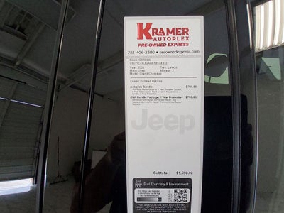 2026 Jeep Grand Cherokee Laredo Altitude