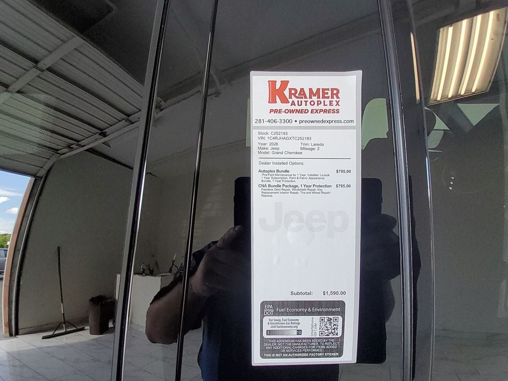 2026 Jeep Grand Cherokee Laredo X