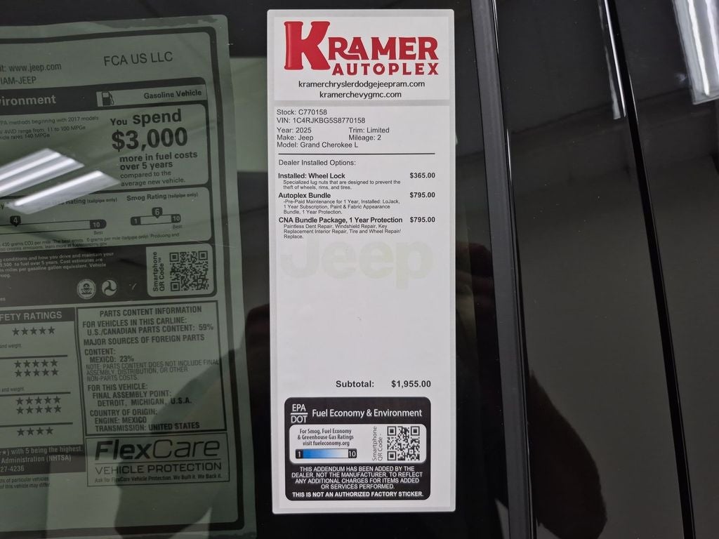 2025 Jeep Grand Cherokee Limited