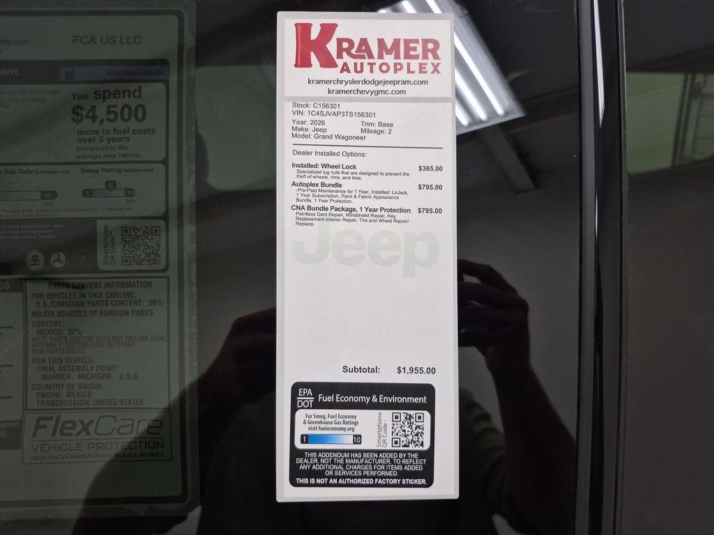 2026 Jeep Grand Wagoneer Base