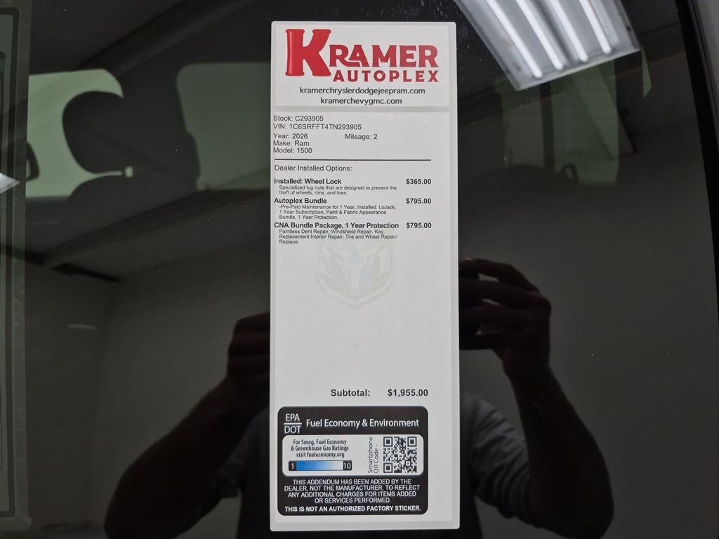 2026 RAM Ram 1500 Lone Star