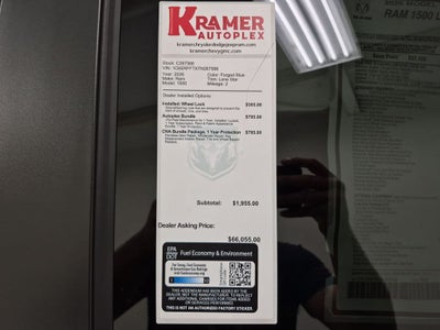 2026 RAM Ram 1500 Lone Star