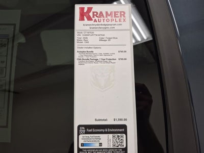 2026 RAM Ram 1500 RHO