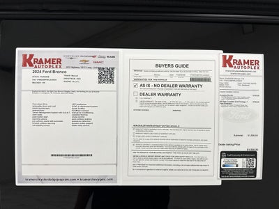 2024 Ford Bronco Badlands