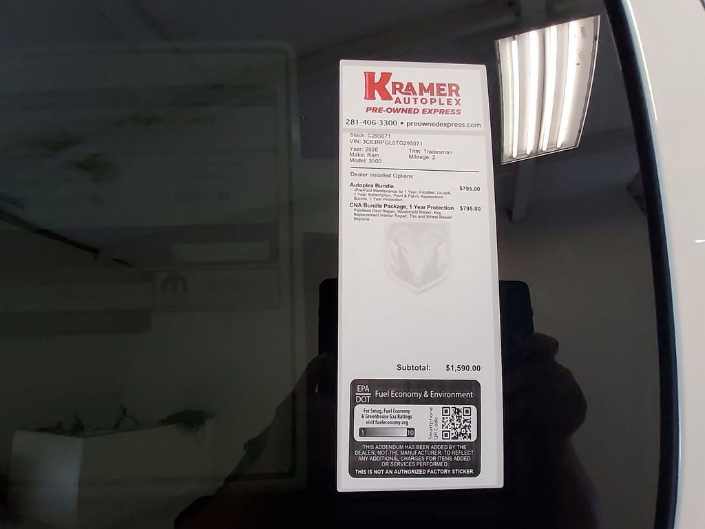 2026 RAM Ram 3500 Tradesman