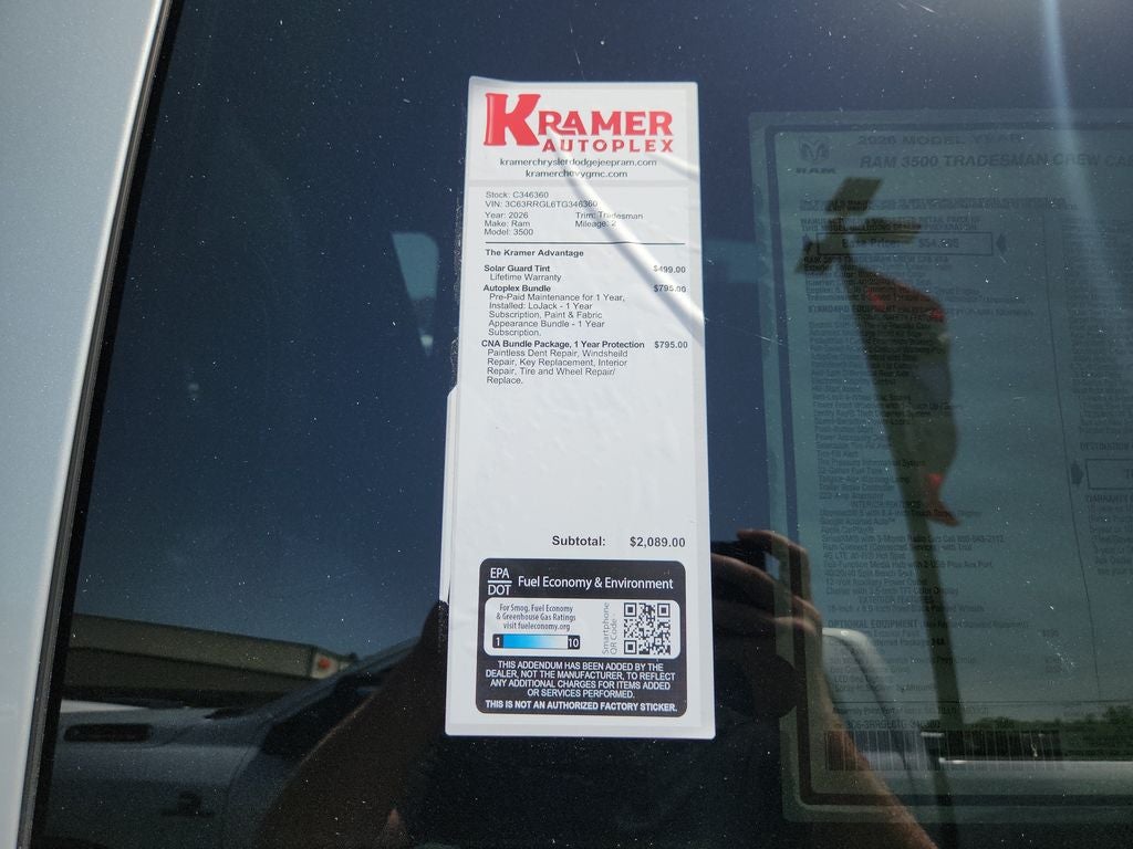2026 RAM Ram 3500 Tradesman