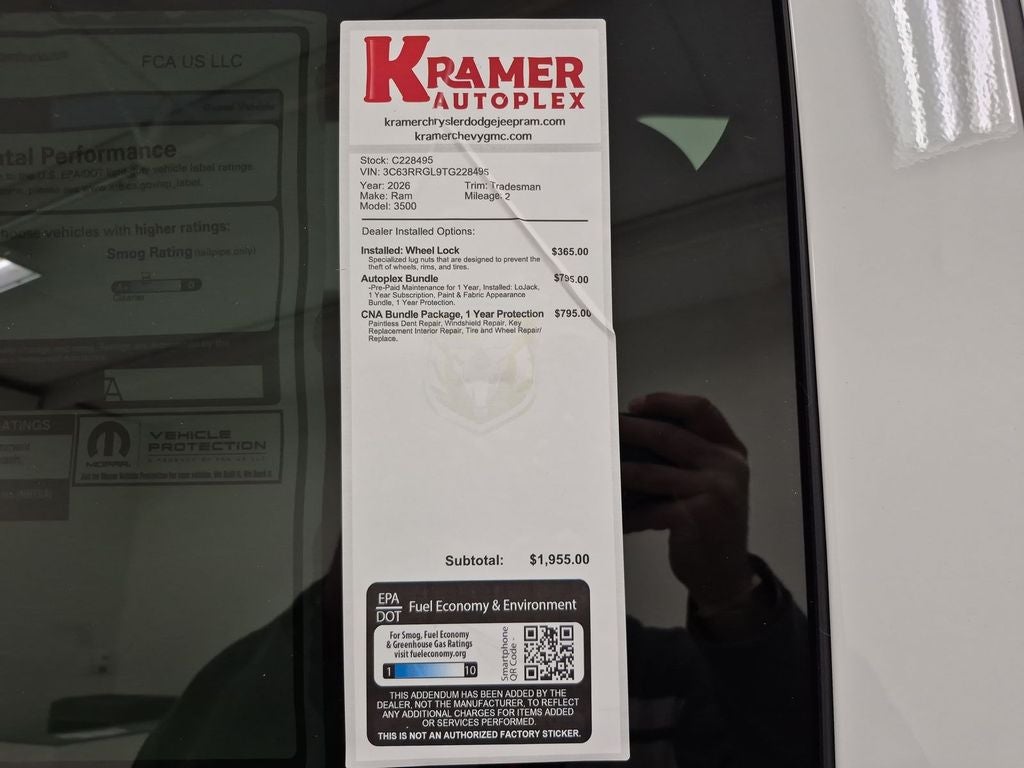 2026 RAM Ram 3500 Tradesman