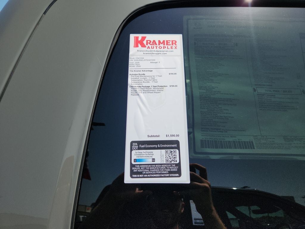 2026 RAM Ram 2500 Tradesman