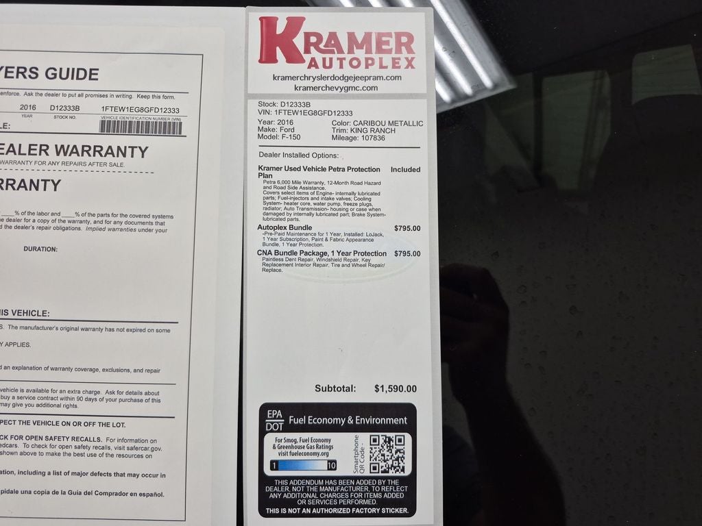 2016 Ford F-150 King Ranch