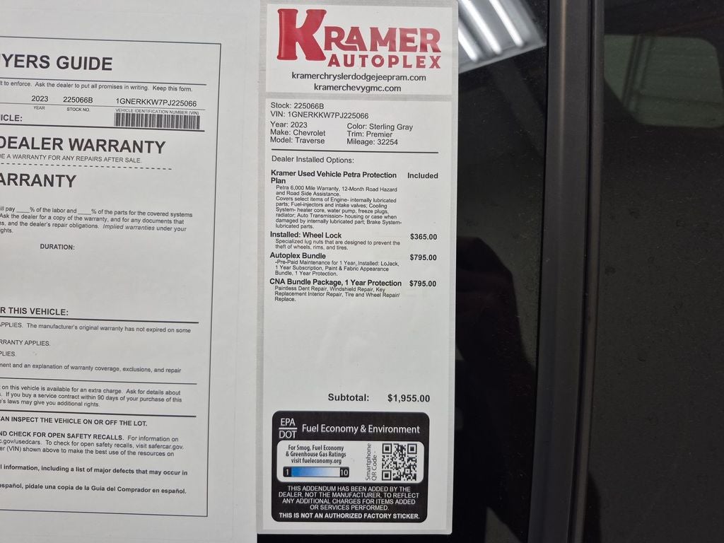 2023 Chevrolet Traverse Premier