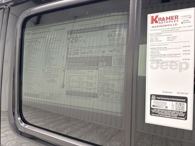 2026 Jeep Wrangler WRANGLER 4-DOOR SPORT S