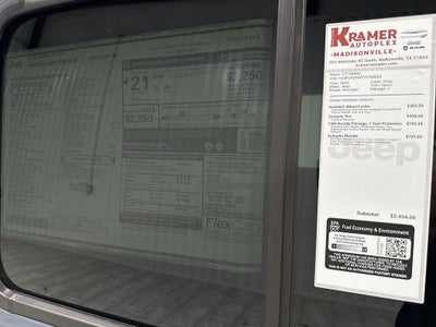 2026 Jeep Wrangler WRANGLER 4-DOOR SPORT S