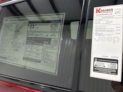 2026 Jeep Grand Cherokee GRAND CHEROKEE LAREDO ALTITUDE 4X4