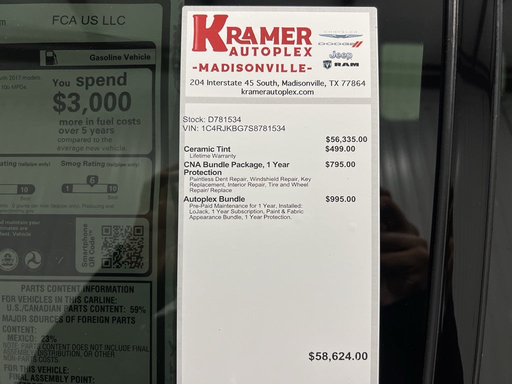 2025 Jeep Grand Cherokee GRAND CHEROKEE L LIMITED 4X4