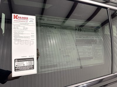 2026 Jeep Grand Wagoneer GRAND WAGONEER 4X4