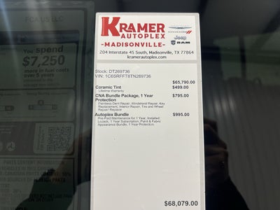 2026 RAM Ram 1500 RAM 1500 LONE STAR CREW CAB 4X4 5'7' BOX