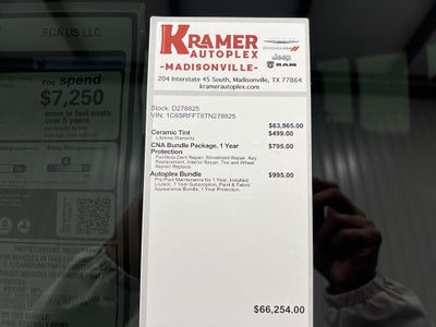 2026 RAM Ram 1500 RAM 1500 LONE STAR CREW CAB 4X4 5'7' BOX