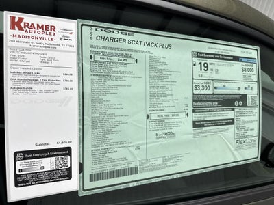 2026 Dodge Charger CHARGER SCAT PACK PLUS 2-DOOR AWD
