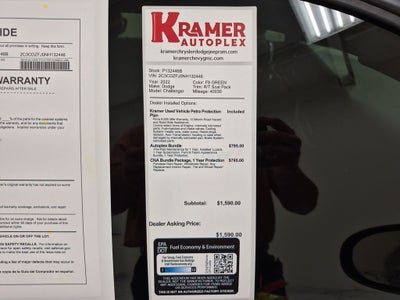 2022 Dodge Challenger R/T Scat Pack