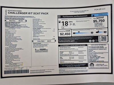 2022 Dodge Challenger R/T Scat Pack