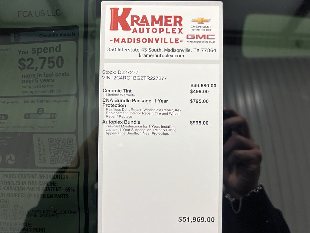 2026 Chrysler Pacifica PACIFICA SELECT