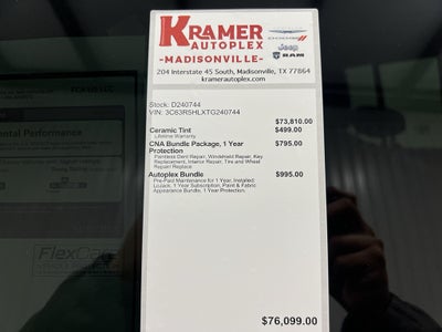 2026 RAM Ram 2500 RAM 2500 TRADESMAN CREW CAB 4X4 8' BOX