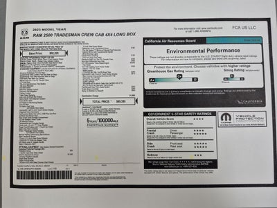 2023 RAM 2500 Tradesman