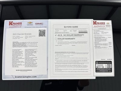 2023 Chevrolet Silverado 1500 4WD Crew Cab Standard Bed LT Trail Boss