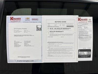 2019 Subaru Forester Sport