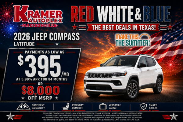 Kramer CDJR Madisonville June Incentives