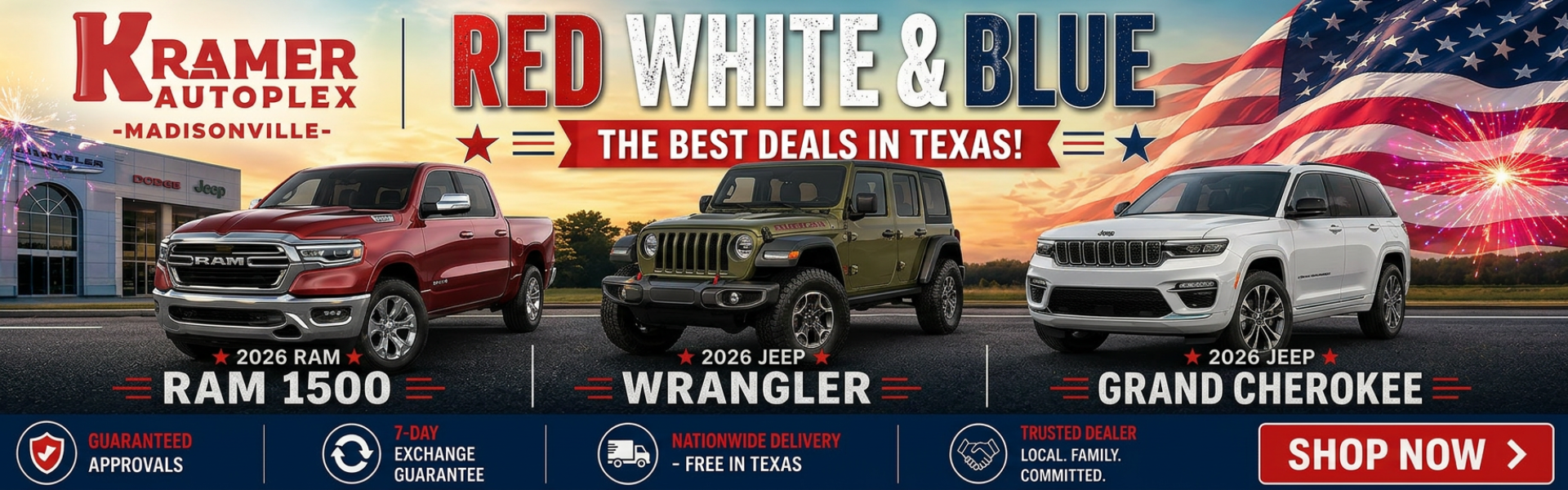 Kramer CDJR Madisonville May Incentives