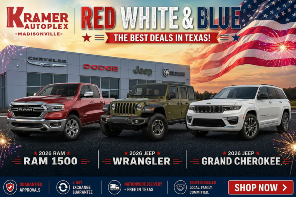 Kramer CDJR Madisonville May Incentives